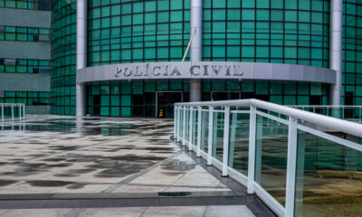 Fachada da Polícia Civil do DF