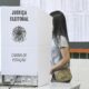 cabine pronta para dia de votação