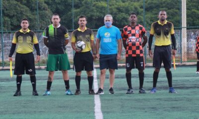 Jogadores do campeonato de futebol amador de sobradinho ii