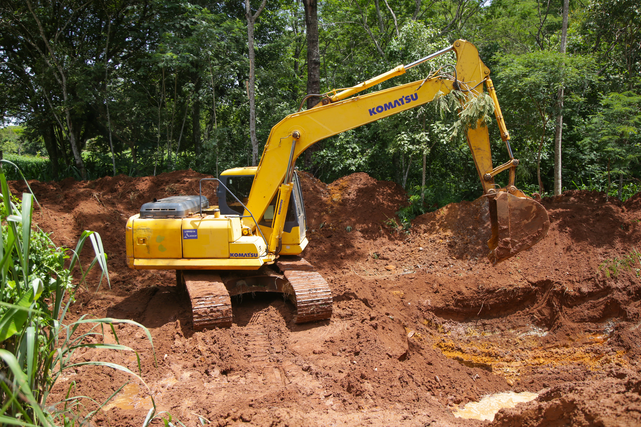 Obras no Jardim Botânico