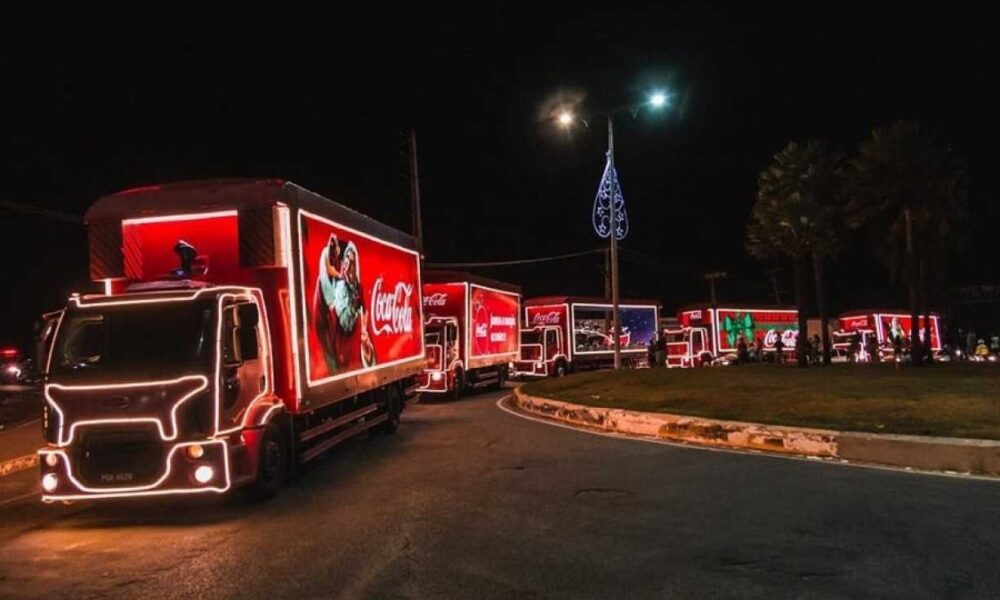 guas Lindas n o receber a caravana da Coca Cola em 2021 saiba mais