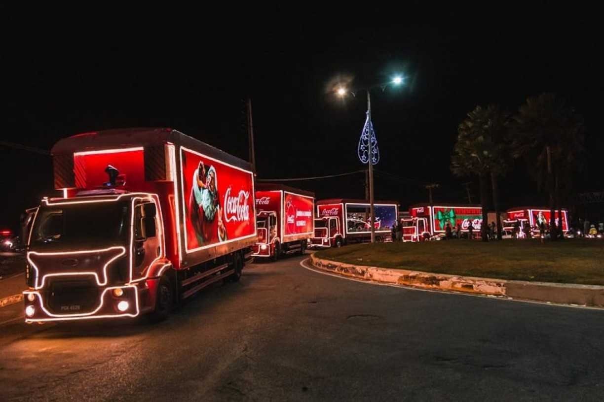 guas Lindas n o receber a caravana da Coca Cola em 2021 saiba mais